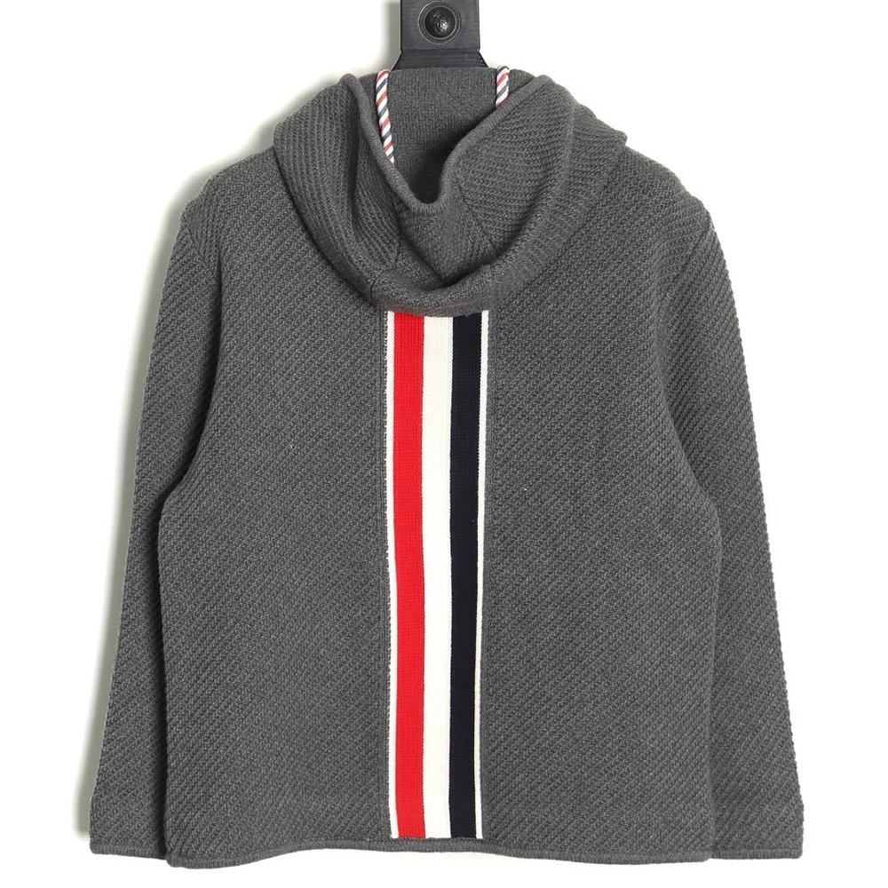 Thom Browne horn button hooded jacket,Thom Browne