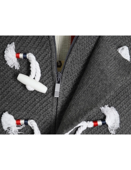 Thom Browne horn button hooded jacket,Thom Browne