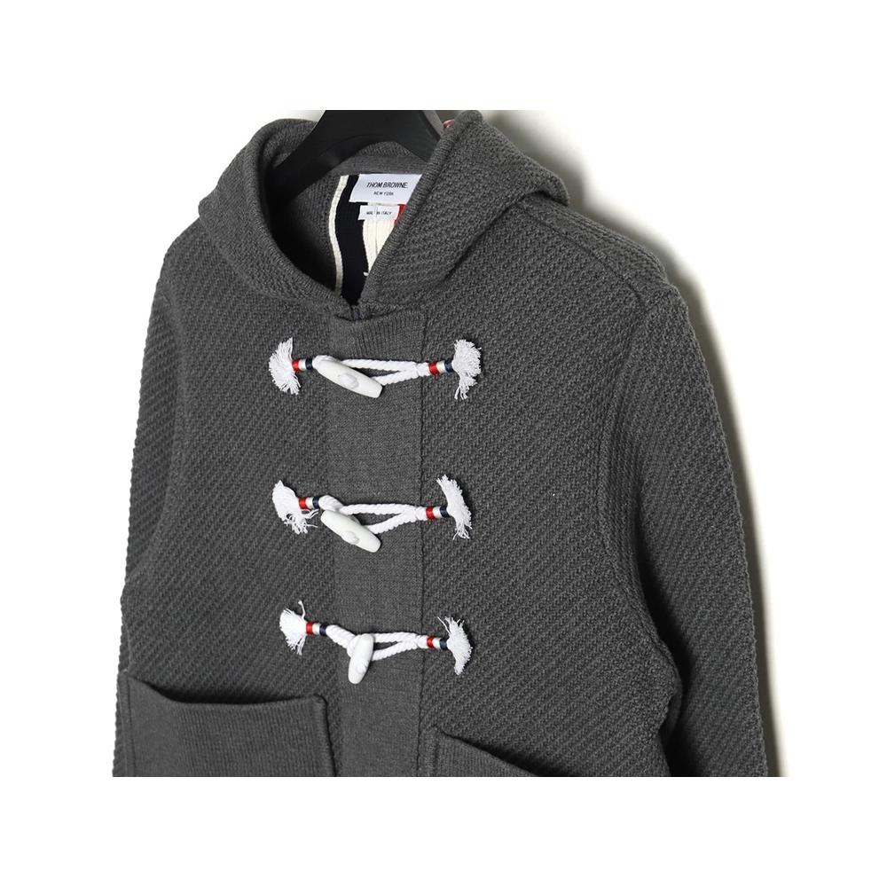 Thom Browne horn button hooded jacket,Thom Browne