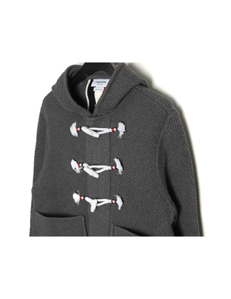 Thom Browne horn button hooded jacket,Thom Browne