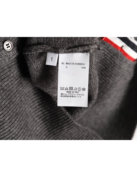 Thom Browne Snowflake Puppy Crewneck Sweater,Thom Browne