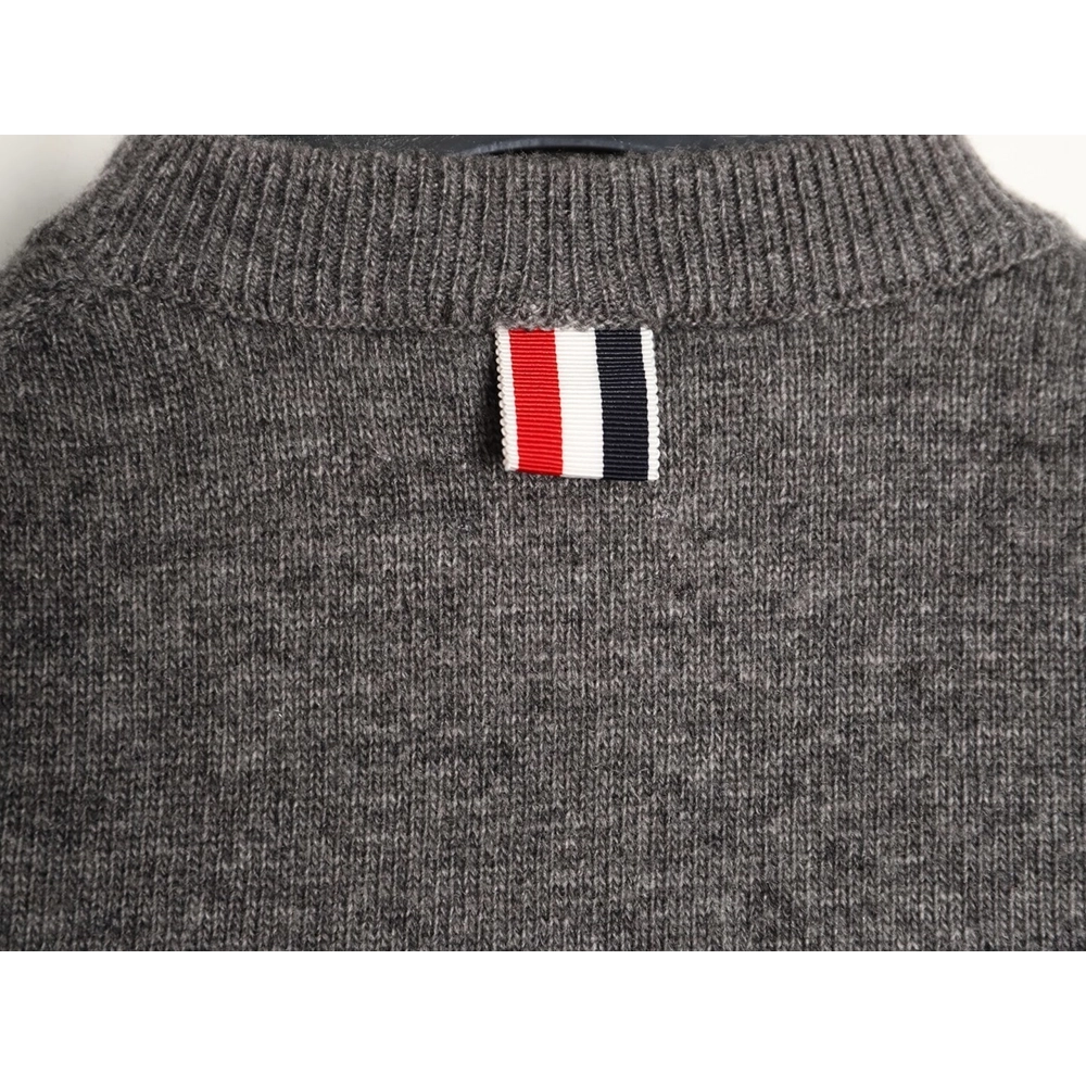 Thom Browne Snowflake Puppy Crewneck Sweater,Thom Browne