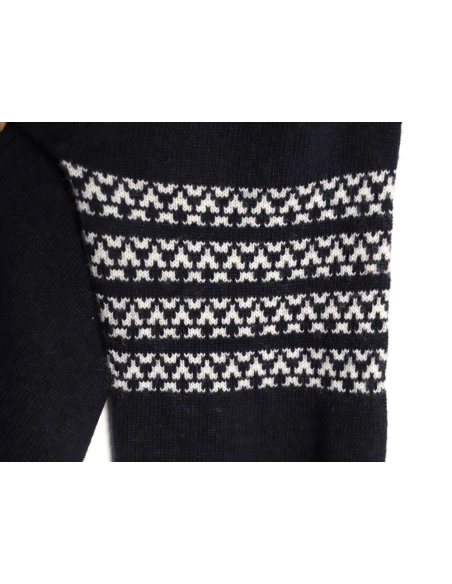Thom Browne Snowflake Puppy Crewneck Sweater TSK1,Thom Browne
