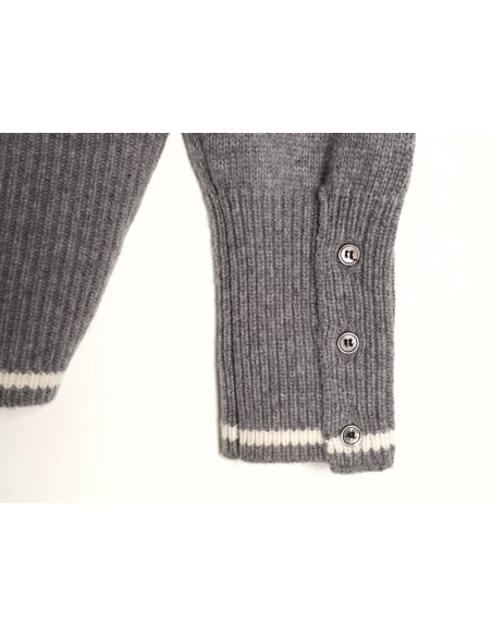 Thom Browne Goose Motif Wool Knit Cardigan,Thom Browne
