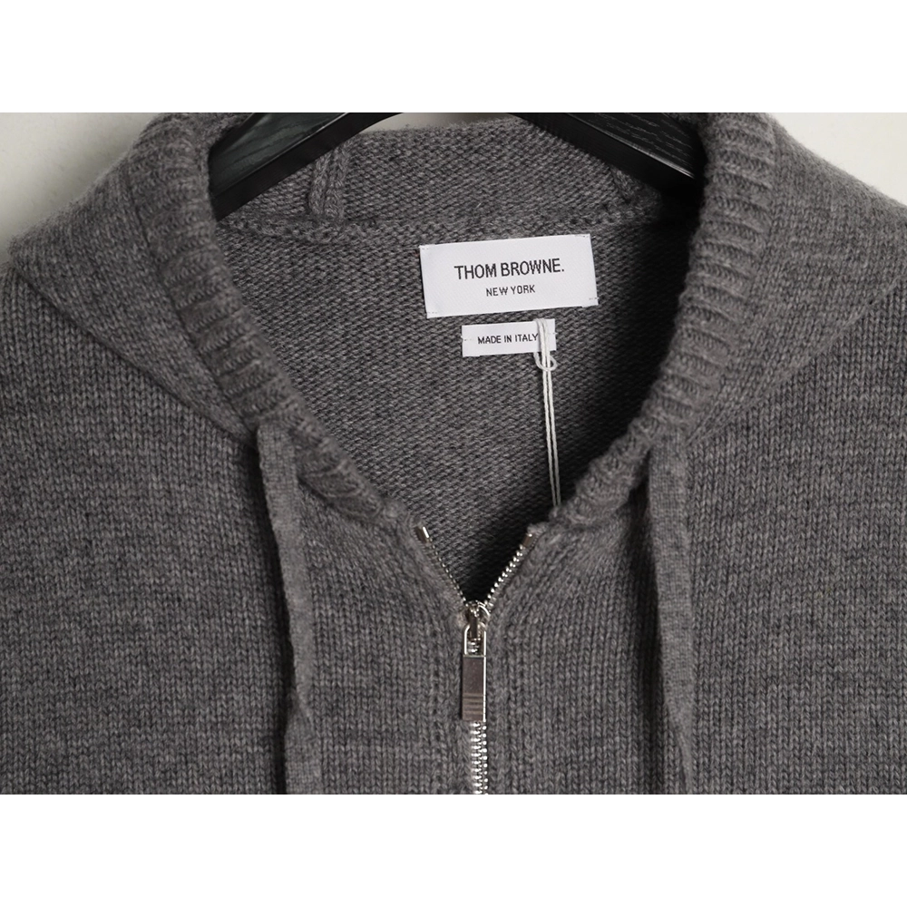 Thom Browne Goose-Patterned Wool Hooded Jacket,Thom Browne