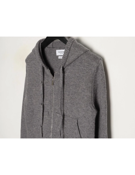Thom Browne Goose-Patterned Wool Hooded Jacket,Thom Browne