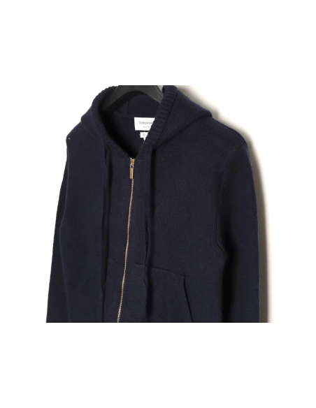 Thom Browne Goose-Patterned Wool Hooded Jacket TSK1,Thom Browne