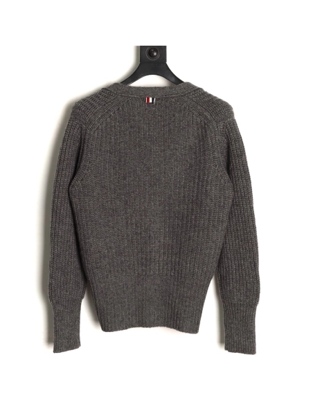 Thom Browne Piqu¨¦ Wool Cardigan,Thom Browne