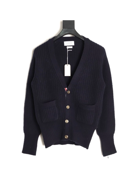 Thom Browne Piqu¨¦ Wool Cardigan TSK1,Thom Browne