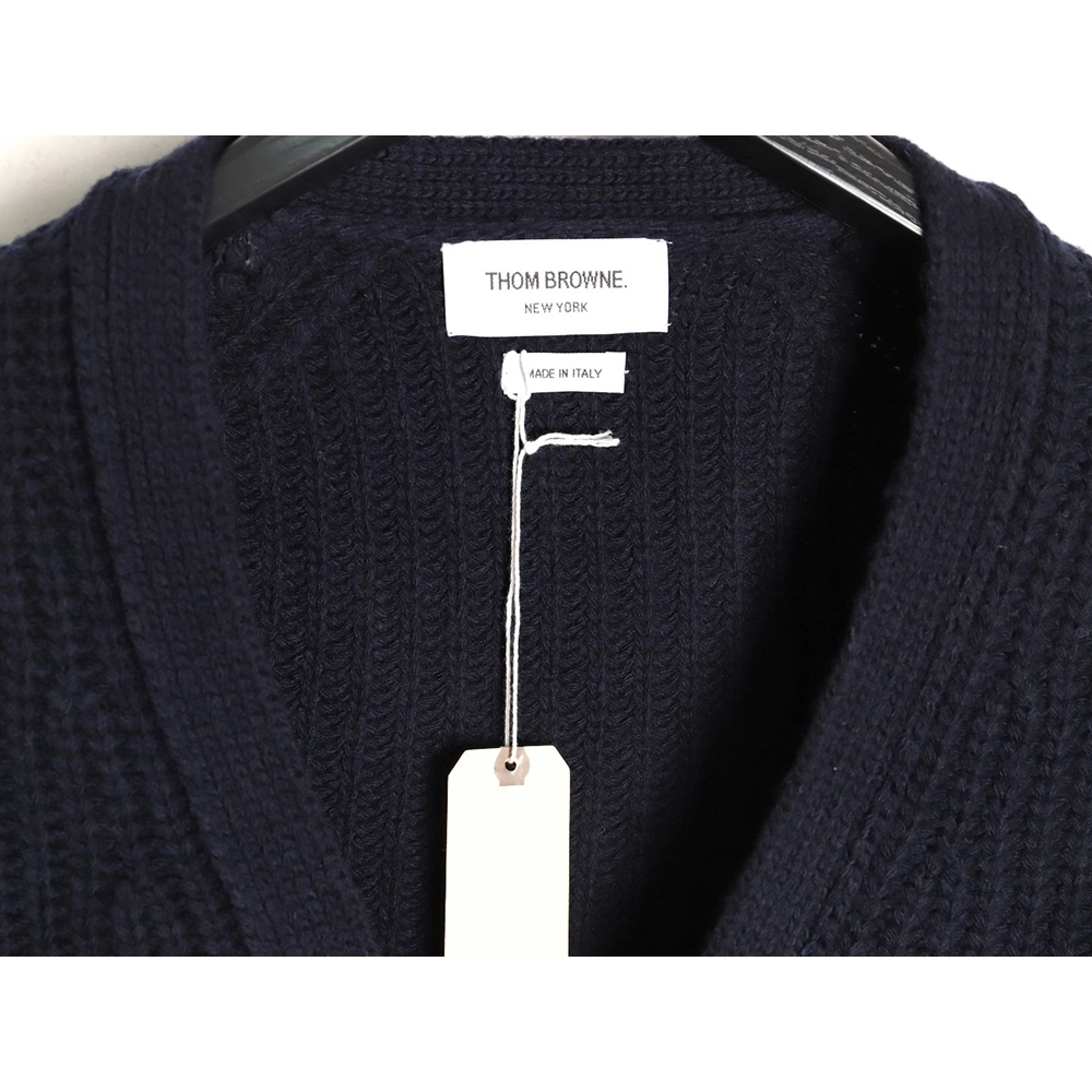 Thom Browne Piqu¨¦ Wool Cardigan TSK1,Thom Browne