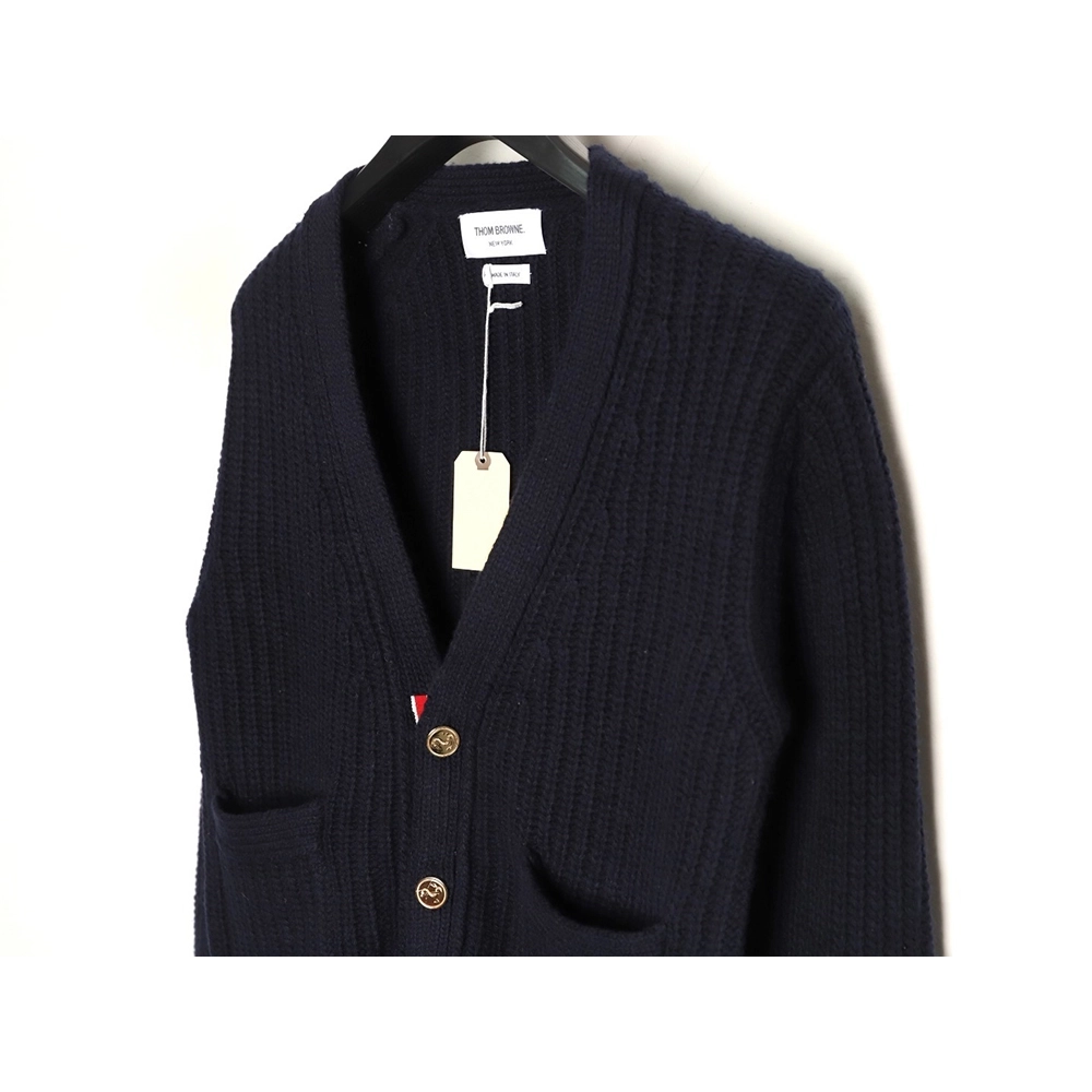 Thom Browne Piqu¨¦ Wool Cardigan TSK1,Thom Browne