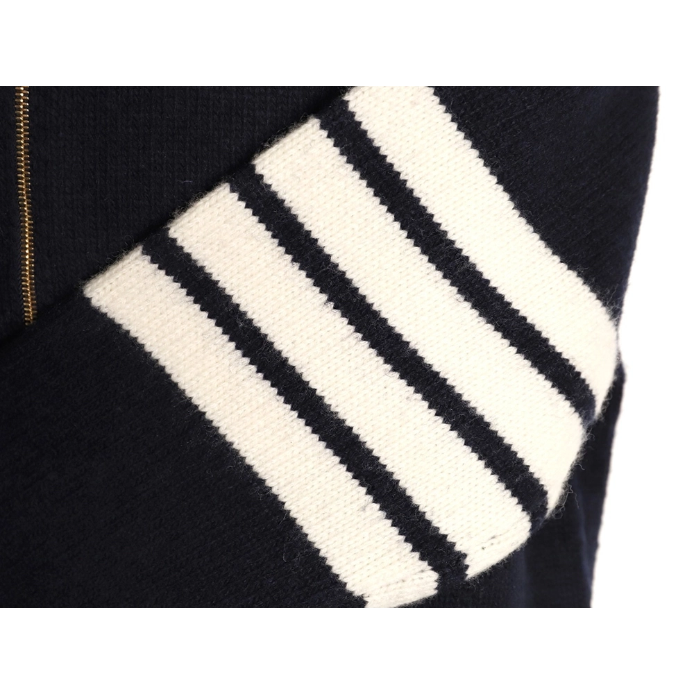Thom Browne four-stripe half-zip sweater TSK1,Thom Browne