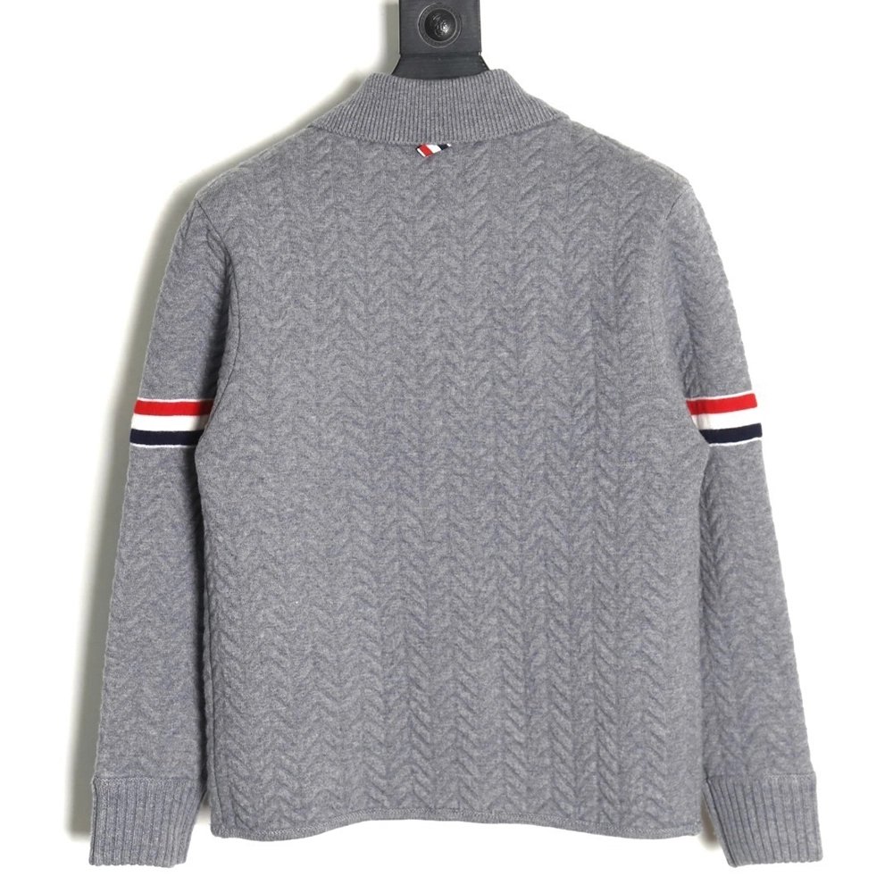 Thom Browne Herringbone Wool Coat,Thom Browne