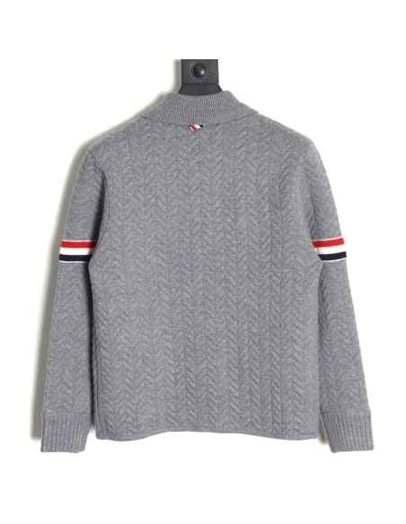 Thom Browne Herringbone Wool Coat,Thom Browne