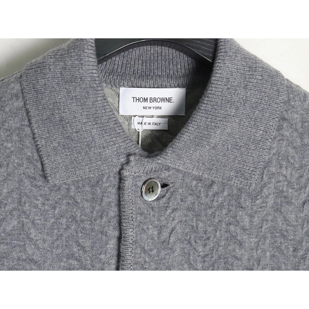 Thom Browne Herringbone Wool Coat,Thom Browne