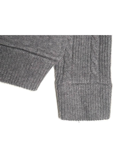 Thom Browne cable knit coat,Thom Browne