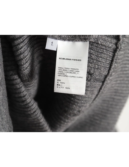 Thom Browne cable knit coat,Thom Browne