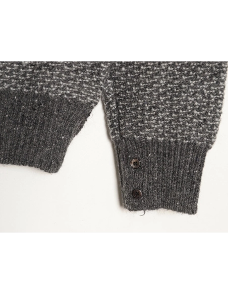 Thom Browne Textured Knit Cardigan,Thom Browne