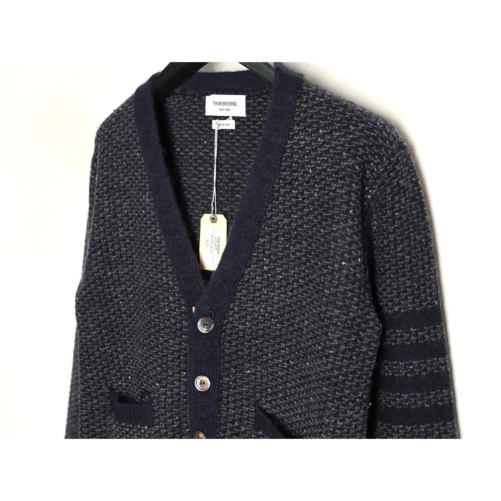 Thom Browne Textured Knit Cardigan TSK1,Thom Browne