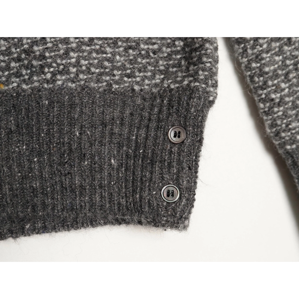 Thom Browne textured knit collared sweater,Thom Browne
