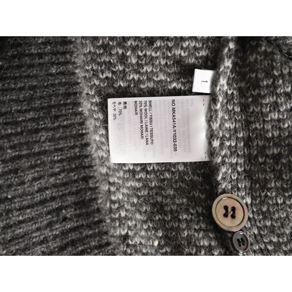 Thom Browne textured knit collared sweater,Thom Browne