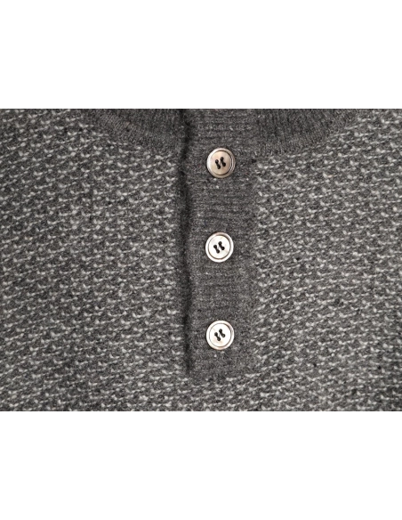 Thom Browne textured knit collared sweater,Thom Browne
