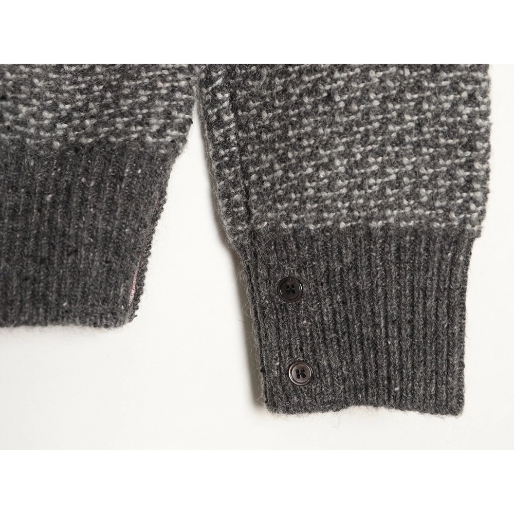 Thom Browne textured knit collared sweater,Thom Browne