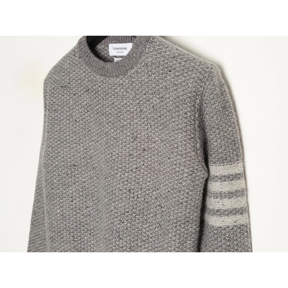 Thom Browne Textured Knit Crewneck Sweater,Thom Browne