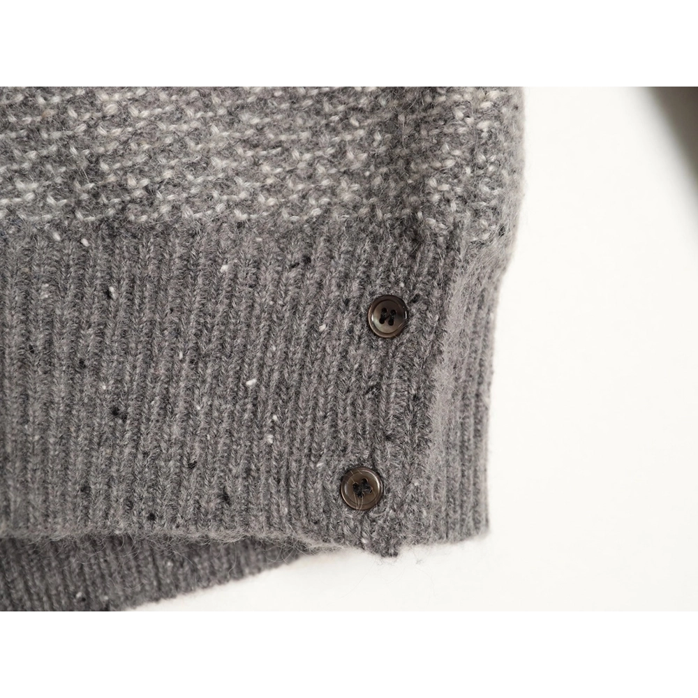 Thom Browne Textured Knit Crewneck Sweater,Thom Browne