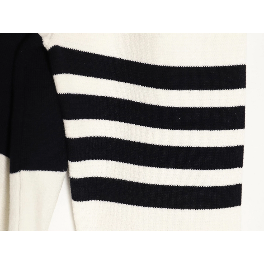 Thom Browne wide striped knit cardigan sweater TSK1,Thom Browne