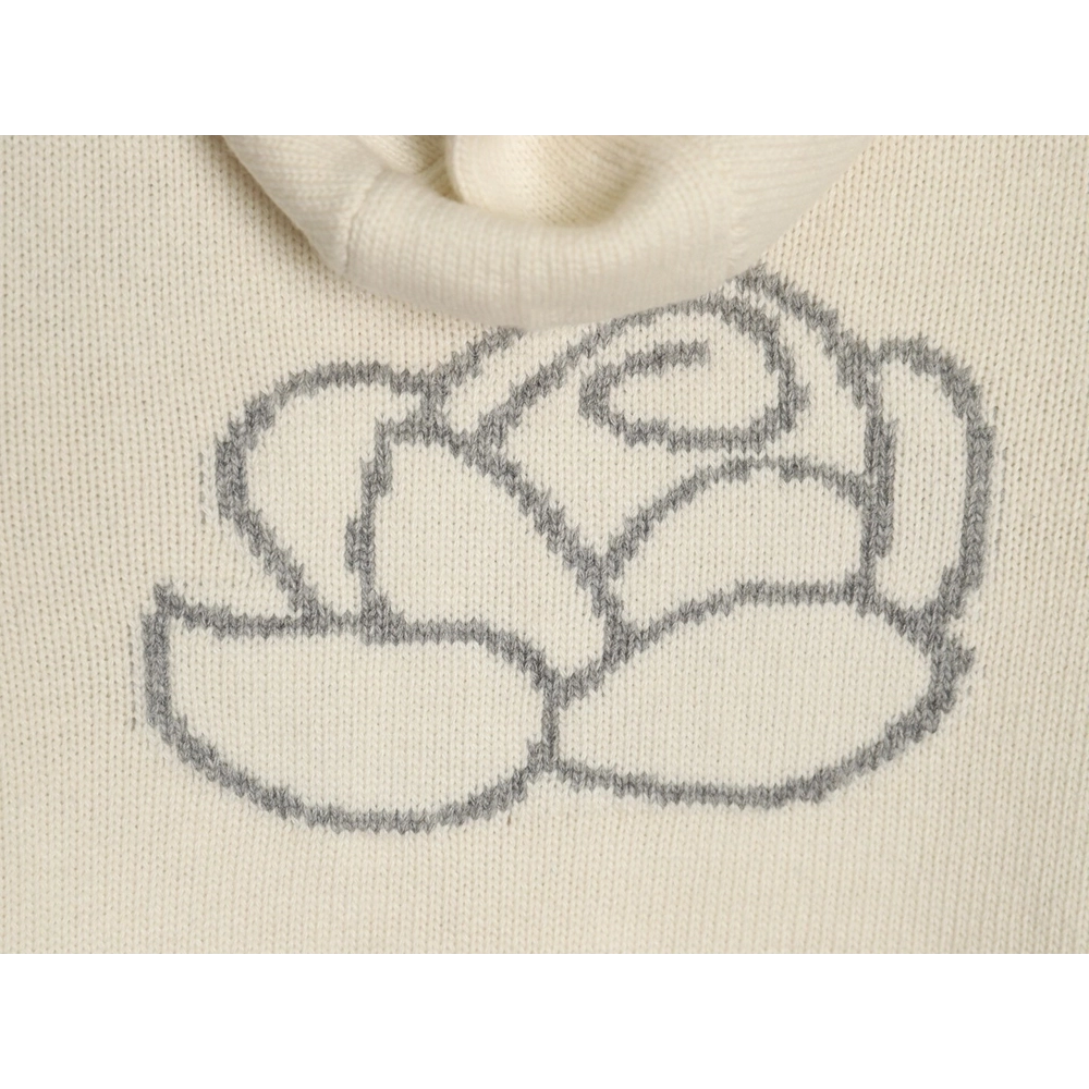 Thom Browne Rose-Embroidered Australian Wool Hooded Jacket,Thom Browne