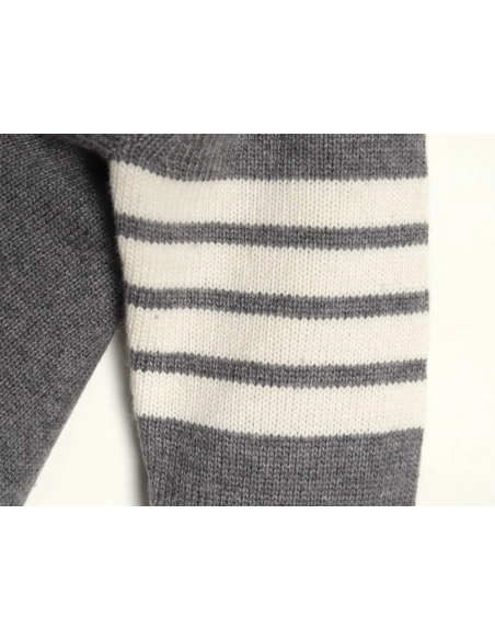 Thom Browne Rose-Embroidered Australian Wool Hooded Jacket TSK1,Thom Browne