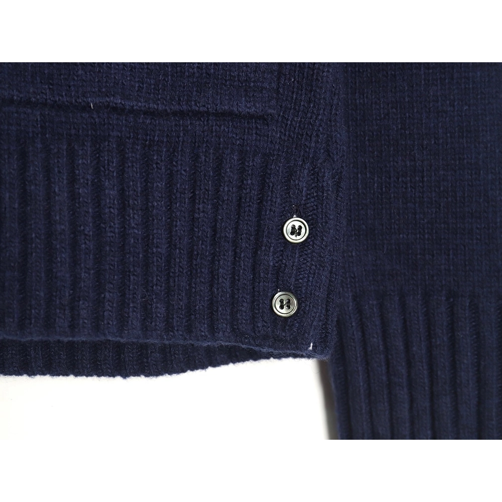 Thom Browne Rose-Embroidered Australian Wool Hooded Jacket TSK2,Thom Browne