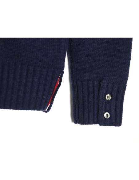 Thom Browne Rose-Embroidered Australian Wool Hooded Jacket TSK2,Thom Browne