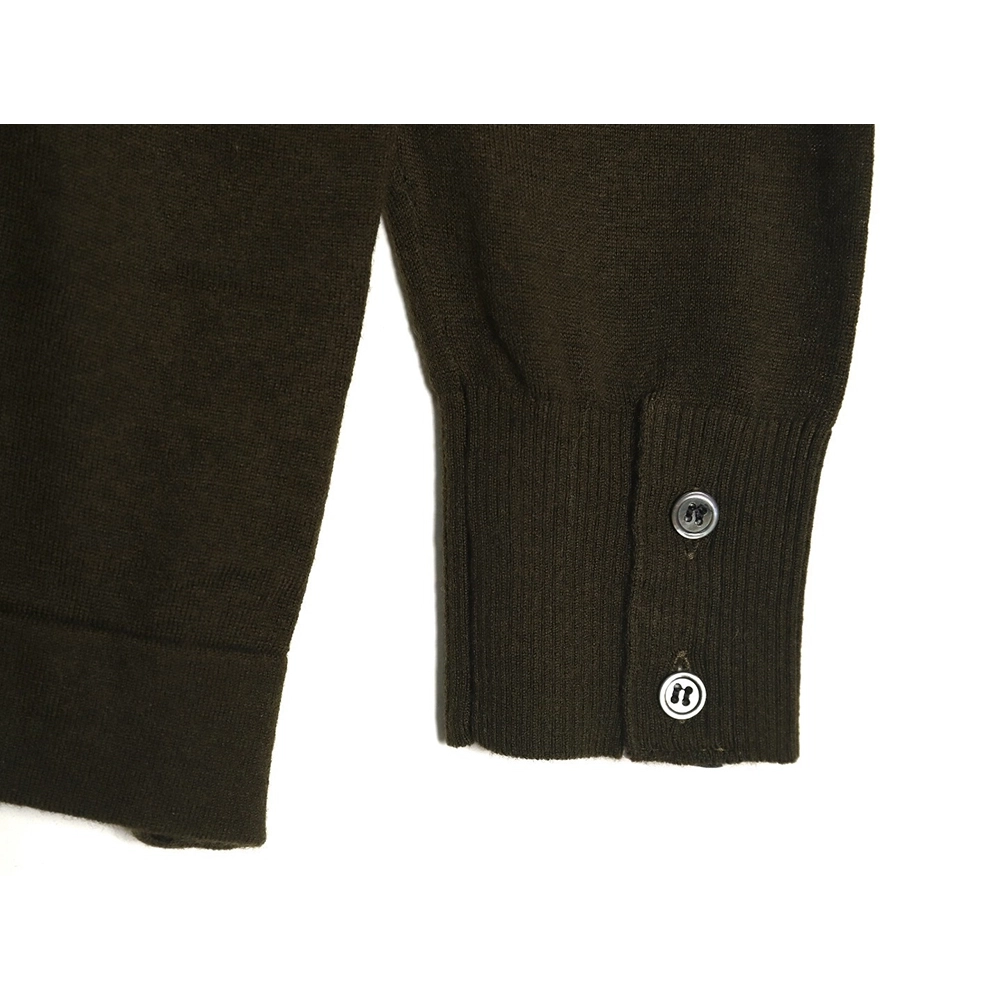 Thom Browne sleeve patch Australian wool collar cardigan,Thom Browne
