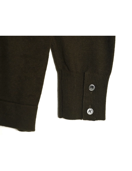 Thom Browne sleeve patch Australian wool collar cardigan,Thom Browne
