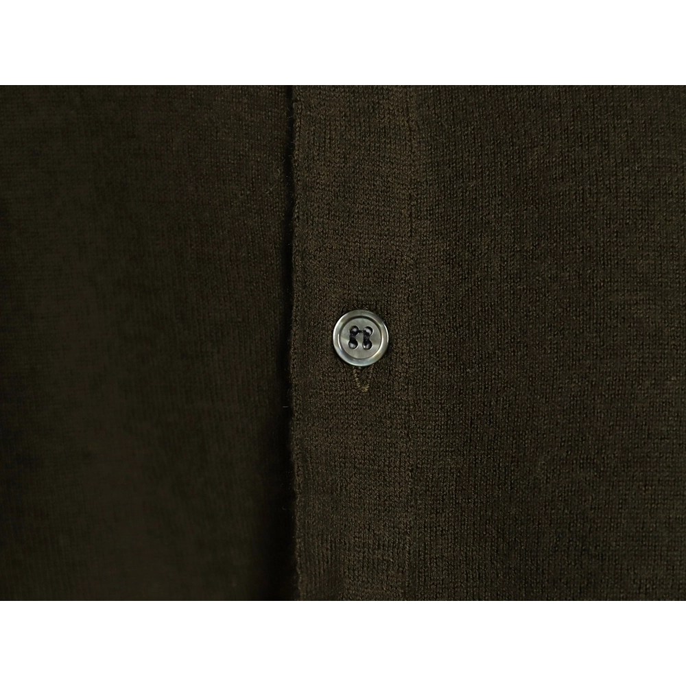Thom Browne sleeve patch Australian wool collar cardigan,Thom Browne