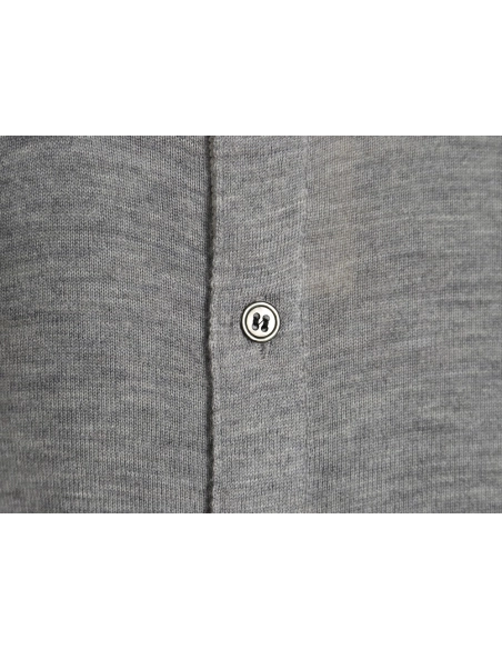 Thom Browne sleeve patch Australian wool collar cardigan TSK1,Thom Browne