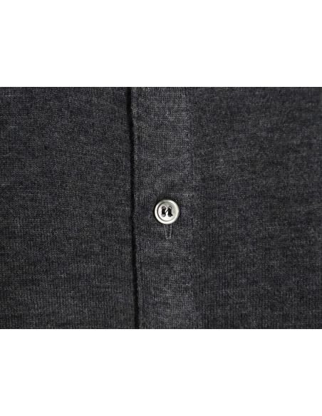 Thom Browne sleeve patch Australian wool collar cardigan TSK2,Thom Browne