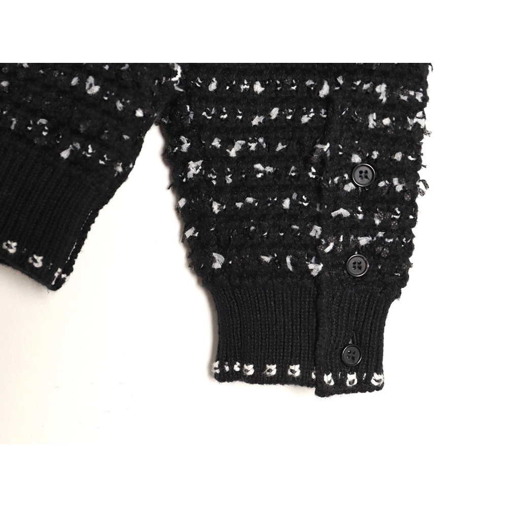 Thom Browne Chanel-Style Tweed Knit Cardigan,Thom Browne