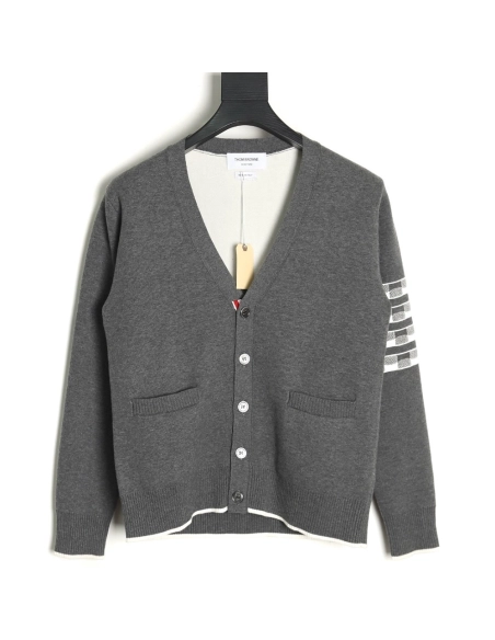 Thom Browne Plaid Dachshund Cardigan,Thom Browne