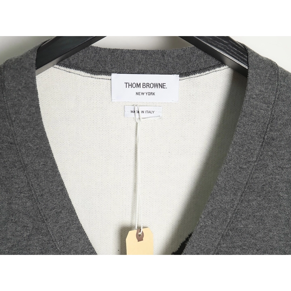 Thom Browne Plaid Dachshund Cardigan,Thom Browne