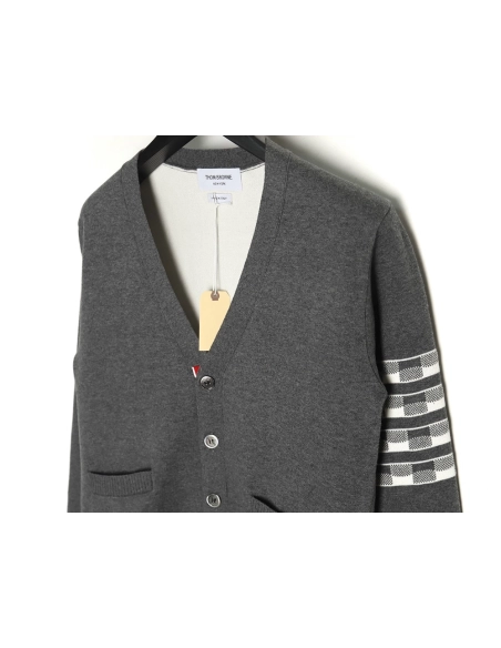 Thom Browne Plaid Dachshund Cardigan,Thom Browne