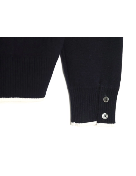 Thom Browne Plaid Dachshund Cardigan TSK1,Thom Browne