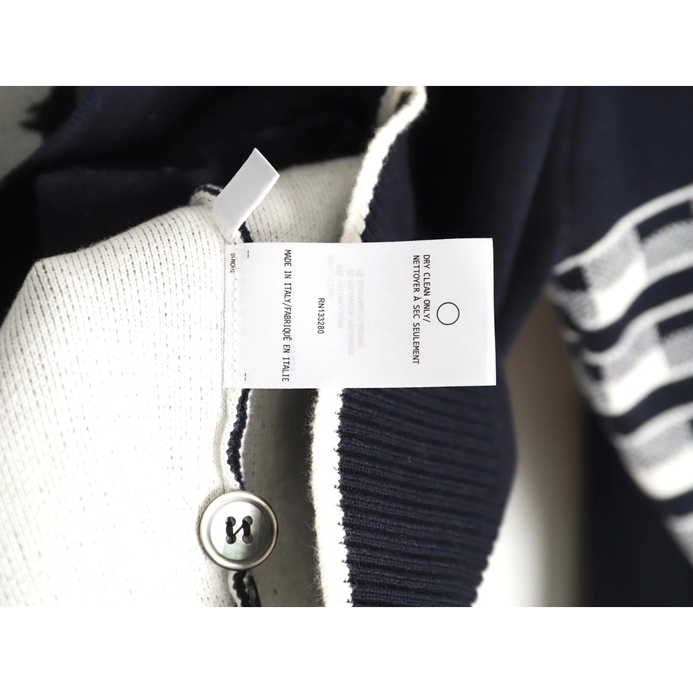 Thom Browne Plaid Dachshund Cardigan TSK1,Thom Browne