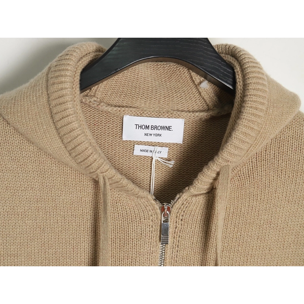 Thom Browne sailboat wool hooded jacket,Thom Browne