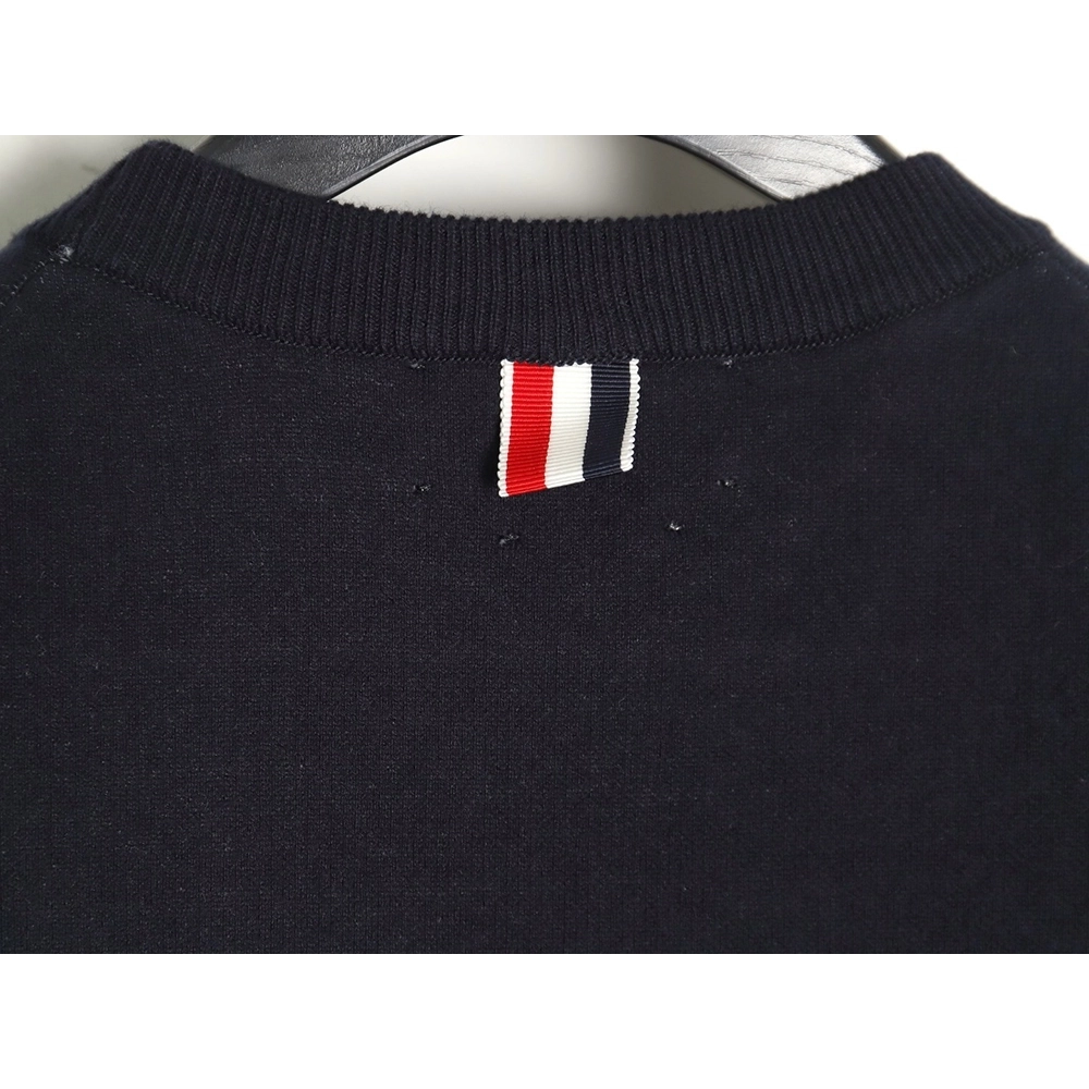 Thom Browne Submarine Jacquard Crewneck Sweater TSK1,Thom Browne