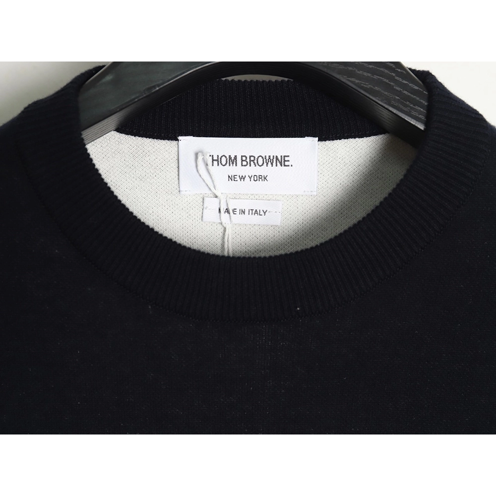 Thom Browne Submarine Jacquard Crewneck Sweater TSK1,Thom Browne