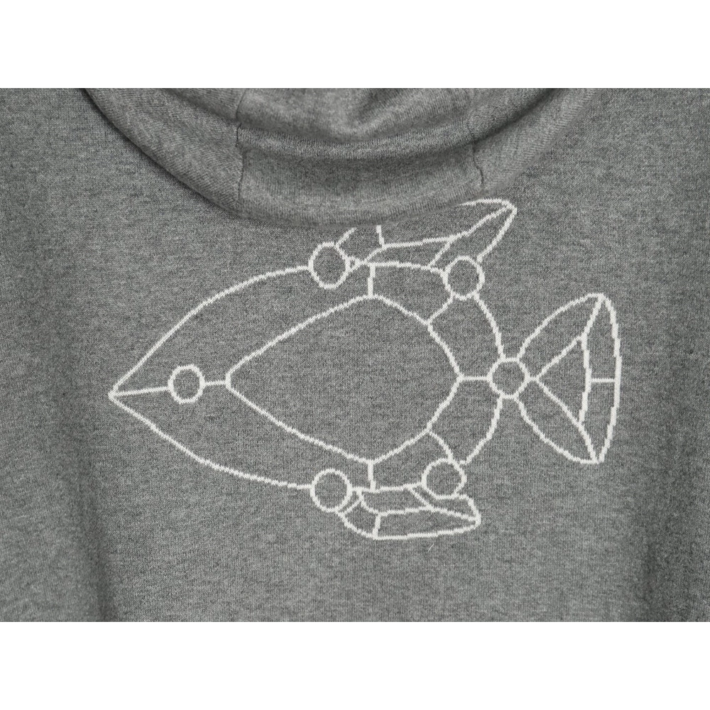 Thom Browne Submarine Knit Hoodie,Thom Browne