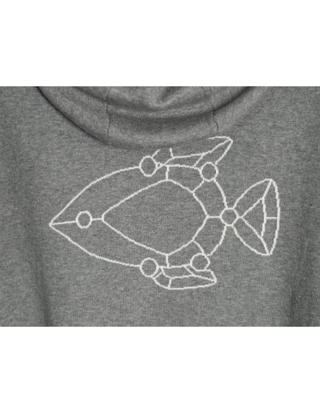 Thom Browne Submarine Knit Hoodie,Thom Browne